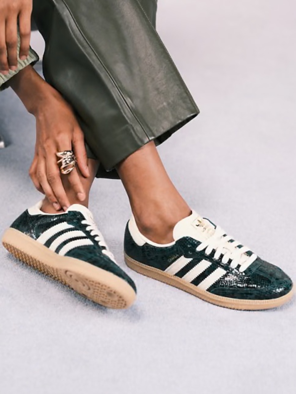 Adidas Samba Snakeskin Print